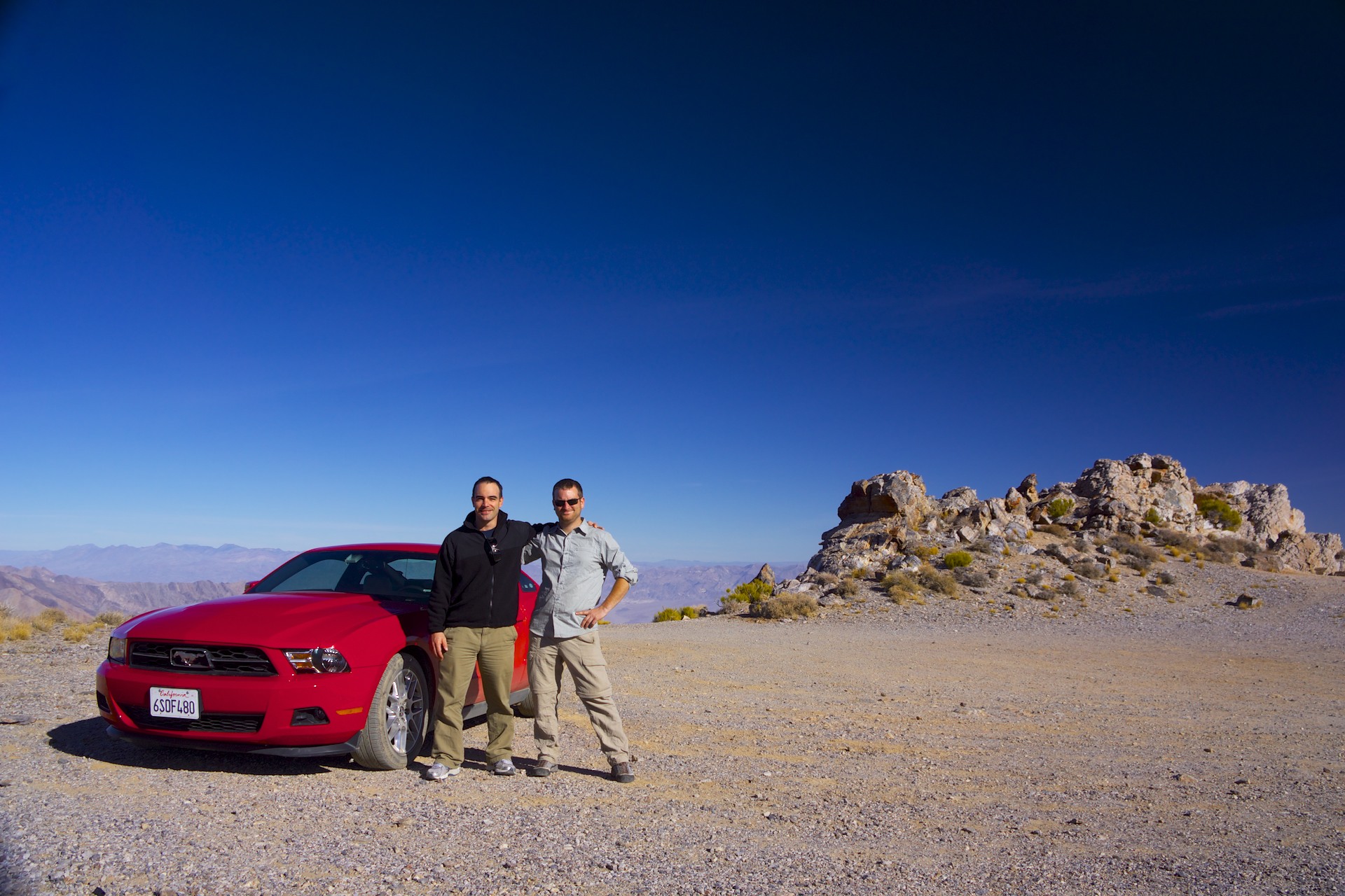 Crew at Aguereberry Point - gallery