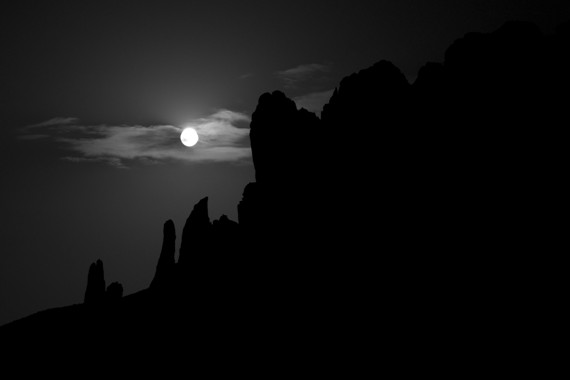 Superstition Moonrise