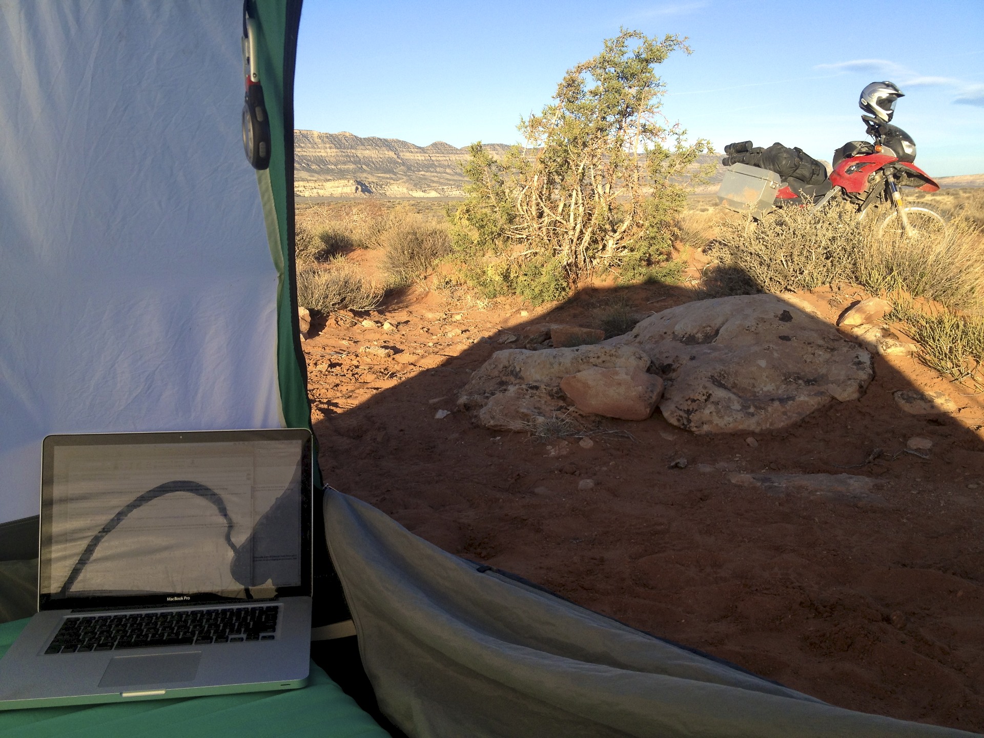 Working in the Desert - gallery